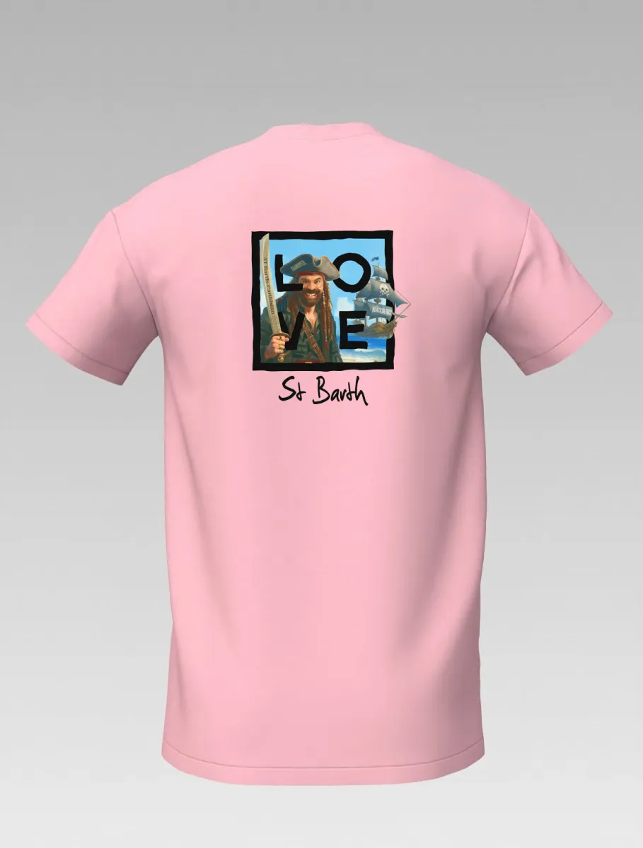 Pink Kids’ T-shirt – “Pirate Spirit” – Signature LOVE Concept Store