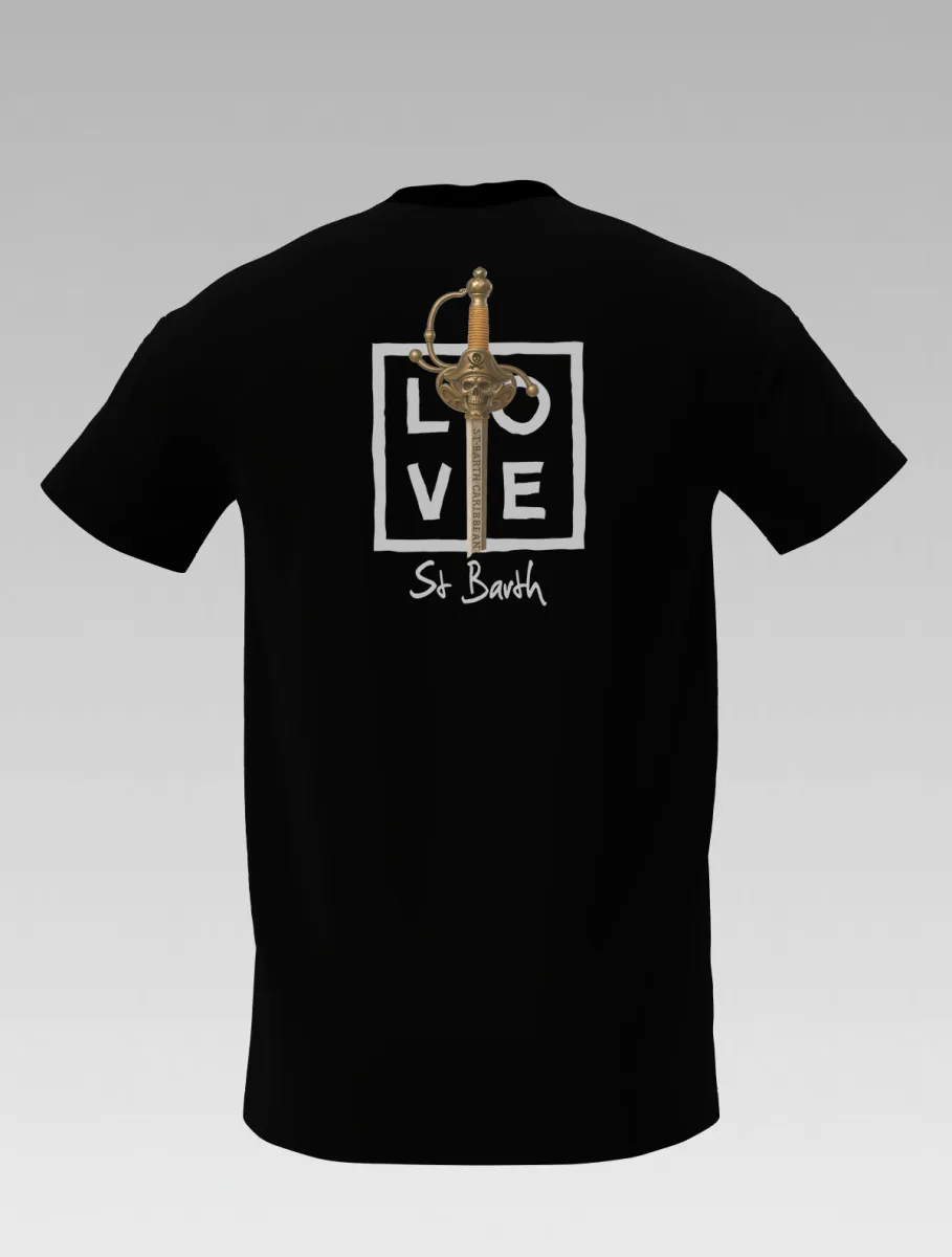 Black Kids’ T-shirt – “Pirate Spirit” – Signature LOVE Concept Store