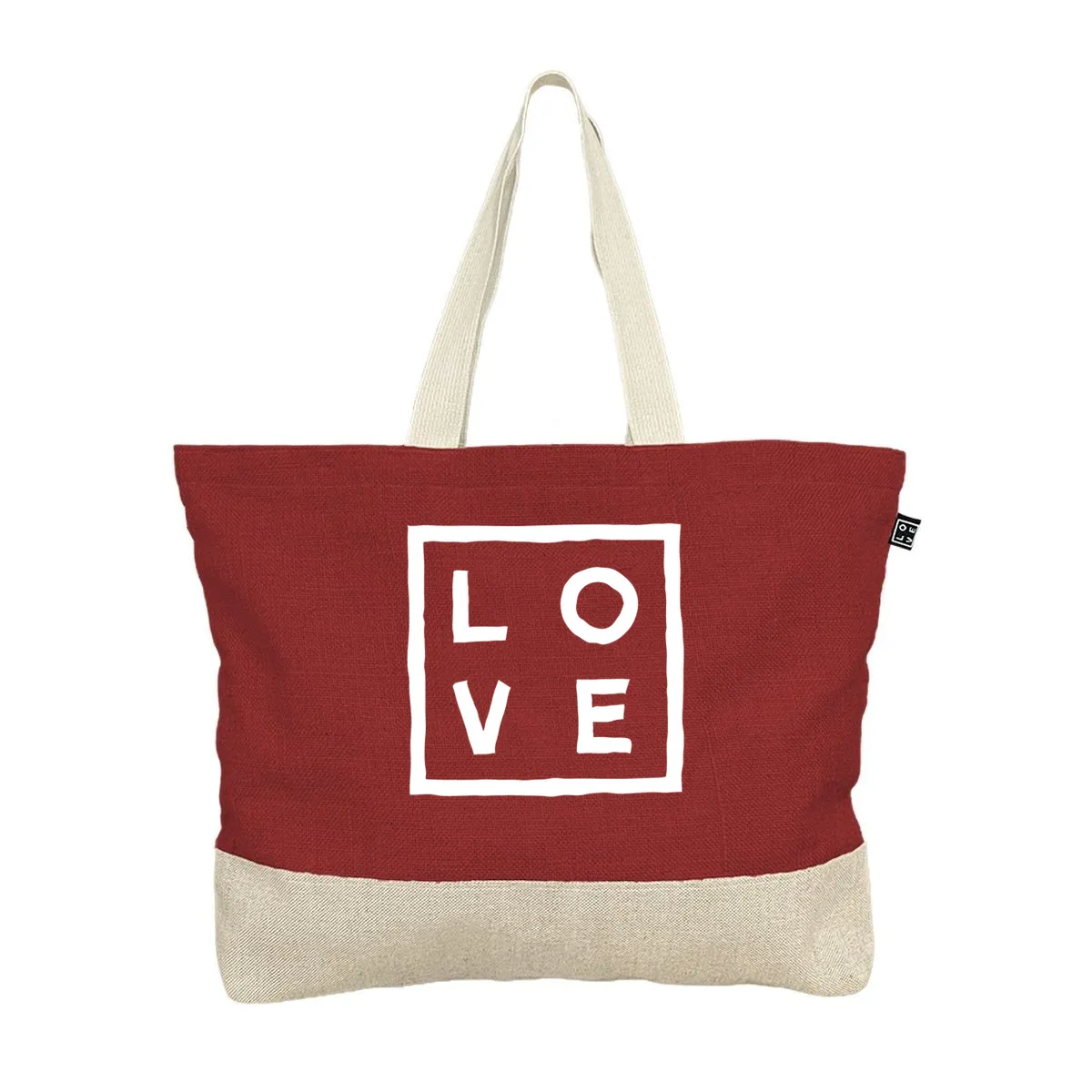 2 Tones – Beach bag – Red Classic Flex
