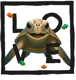 Black Turtle LOVE - Bottomless